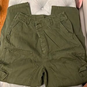 Green Baggy cargos